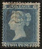 GRAN BRETAÑA 1855/58 - Yvert #15 - VFU - Used Stamps