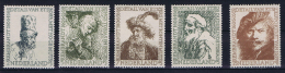 Netherlands, 1956 NVPH 671-675, MNH/** Rembrandt - Nuovi