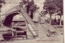 Toul  54   St Sansuy   Passerelle Sur Le Canal - Toul