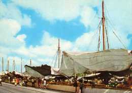 Curaçao   Floating Market Willemstad Curacao N.A.  Cpm Année 1967 - Curaçao