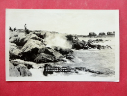 -  Rppc---- Maine > Kennebunkport  Blowing Cave 1939 Cancel   Ref 952 - Kennebunkport