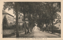 SARRE UNION - Rue Maréchal Foch - Sarre-Union