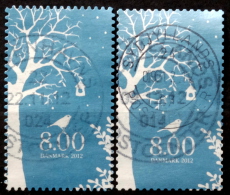 Denmark 2012 Minr.1720,A+C. Winter Stamp (O)  ( Lot L 138 ) - Gebraucht