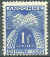 ANDORRE - TAXE N° 24 - NEUF SANS CHARNIERE - Luxe - Unused Stamps