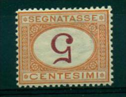 REGNO 1890-94 SEGNATASSE 5 C.CIFRA CAPOVOLTA  RARO   MNH** - Strafport