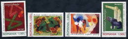 ROMANIA 2005 Contemporary Art MNH / **.  Michel 6016-19 - Unused Stamps