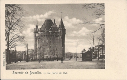 Souvenir De BRUXELLES - La Porte De HAL - Vanderauwera & Cie, Bruxelles Série 1 N° 41 - Lanen, Boulevards