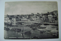 MANFREDONIA   PORTO  -   FOGGIA   PUGLIA   VIAGGIATA  COME DA FOTO IMMAGINE OPACA  BOLLO RIMOSSO - Manfredonia