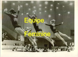 Jeux Olympiques De Mexico équipe De Frnce De Gymastique  F. Nourry, J. Brisepierre , E. Letourneur - Gimnasia