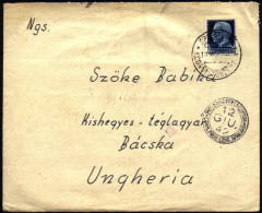 ITALIA - CROATIA - DALMACIOA - SPALATO To VOJVODINA - FERMO POSTA - POGORELIĆ - CENSURA - 1942 - Other & Unclassified