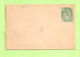 BLANC 5 C. ENVELOPPE   Yvert  111 - DATE 451 - Enveloppes Types Et TSC (avant 1995)