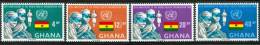 1968 Ghana Sanità Health Santè Set MNH** Nu170 - WHO