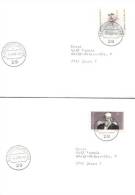 Germany - 1988 # 10 Versch. FDC / 10 Different FDC (b374)- - 1981-1990