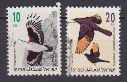 Israel 1993 Mi. 1248-49     Birds Vögel Singvögel Mauerläufer & Tristamstar - Oblitérés (sans Tabs)