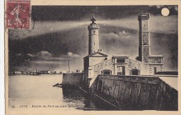 Phares -  Lighthouse - Sète Nuit Lune - Lighthouses