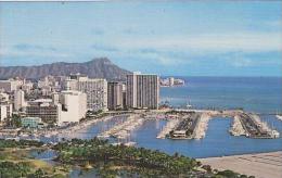 Hawaii Waikiki Diamond Head Overlooks The Waikiki Hotels With Ala Moana Park And Ala Wai Yacht Harbor In The Foreground - Altri & Non Classificati