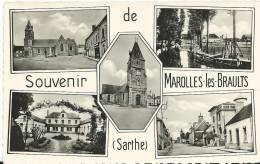 Sarthe :  MAROLLES  Les   BRAULTS  :    Vues - Marolles-les-Braults