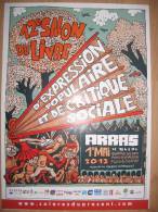 Affiche KONTURE Matt Salon Du Livre Arras 2013 (L'Association...) - Afiches & Offsets