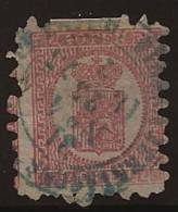FINLAND 1866 40p Serpentine Roulette SG 40 U JK23 - Used Stamps