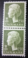 DANMARK 1981: Mi 720, Pair, ** MNH - FREE SHIPPING ABOVE 10 EURO - Unused Stamps