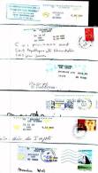 12  Vignettes Differentes Sur Enveloppes - 1990 « Oiseaux De Jubert »