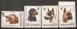 Bulgaria 1970  Dogs  (o) Mi.2021-2024 - Gebruikt