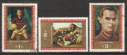 Bulgaria 1971  Kiril Tsonev  (o) Mi.2129-2131 - Used Stamps