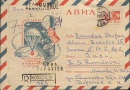 Russia-Postal Stationery Cover 1970-Automatic Station Luna 16 Return To Earth,with A Sample Of The Lunar Soil - Afrika