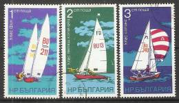 Bulgaria 1973  Sailing  (o) Mi.2288-2290 - Used Stamps