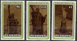 PENRHYN..1986..Michel # 445-447..MNH...MiCV - 8.50 Euro. - Penrhyn