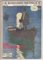 RA#21#01 IL ROMANZO MENSILE 1914 R.Marsh UNA METAMORFOSI - Warden /Cop. Salvadori/Pubbl. CIOCCOLATO VELMA SUCHARD - Thrillers