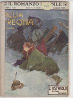 RA#22#07 IL ROMANZO MENSILE 1915 Letang FIGLIA DI REGINA - De Garros/Cop. Salvadori/CIOCCOLATO VELMA SUCHARD - Thrillers