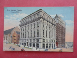 - Nebraska > Omaha  New Masonic Temple 1917 Cancel    --- Ref 953 - Omaha