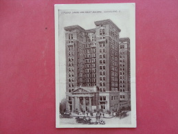 Ohio > Cleveland   Citzens Savings & Trust Building  Cancel 1910  --- Ref 953 - Cleveland