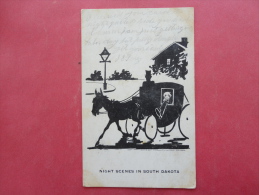 Night Scene In South Dakota   1908 Cancel --- Ref 953 - Autres & Non Classés