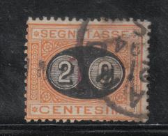 3RG29 - REGNO 1890, Segnatasse Il 20su1 Cent N. 18 - Portomarken