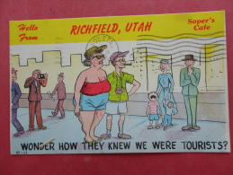 Comic --Richfield Utah  1963 Cancel --- Ref 953 - Autres & Non Classés