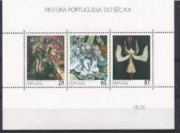 Portugal, Bloc N° 64 ** Neuf, Peintures Portugaises Du 20eme Siècle - Blocks & Sheetlets