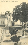 PORTUGAL - CHAVES - PELOURINHO E IGREJA MATRIZ - 1915 PC. - Vila Real