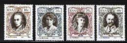 REPUBLIC OF SOUTH AFRICA, 1984, MNH Stamp(s) Writers, Nr(s) 642-645 - Nuovi