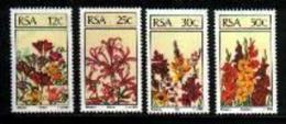 REPUBLIC OF SOUTH AFRICA, 1985, MNH Stamp(s) Flowers, Nr(s) 674-677 - Ongebruikt