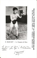 CP   LE CHAMPION DE BOXE E. MASCART - Boxe