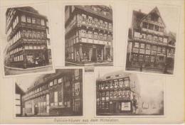 Einbeck Niedersachsen Patrizierhäuser Aus Dem Mittelalter 29.12.1918 N. Leipzig - Einbeck