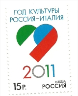 2011 - Italia - Scambio Culturale - Congiunta Con La Russia   +++++++++ - 2011-20: Neufs
