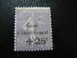 TIMBRES DE FRANCE NEUF** LUXE N° 276 COTE:300,00E - 1927-31 Caisse D'Amortissement