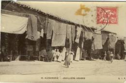 CPA ( Egypte)   ALEXANDRIE Joaillers Arabes (defaut Bord Haut  Et Coin Bas Droit) - Alexandrië