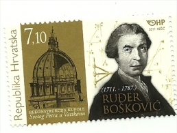 2011 - Vaticano Congiunta Boscovich - Croazia     ----- - Neufs
