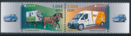 ESTONIA/Estland EESTI EUROPA 2013 "Postal Vehicles" Set Of 2v** - 2013