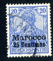 (1172)  Morocco  1900  Mi10  Used ~ (michel €3,60) - Maroc (bureaux)