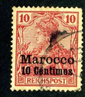 (1185)  Morocco  1900  Mi9  Used ~ (michel €2,00) - Marokko (kantoren)